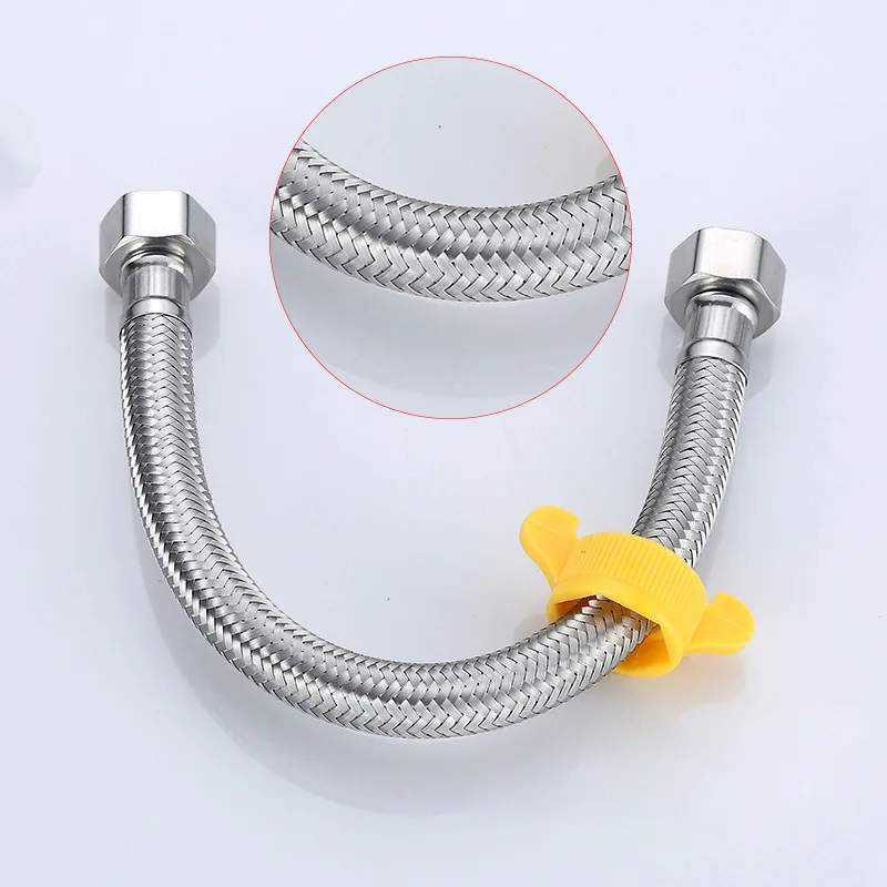 Double-headed  Alumium and Alloy copper inset Flexible hose
