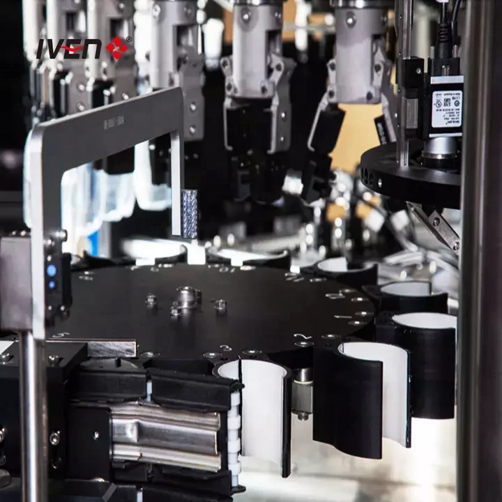 GMP Construction Standard Biotechnology Plastic Bottle Automatic Light Visual Inspection Machine