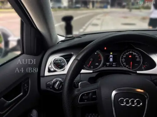 
Customized Air vent gauge Pod 52mm LHD compatible with Audi A4 B8 