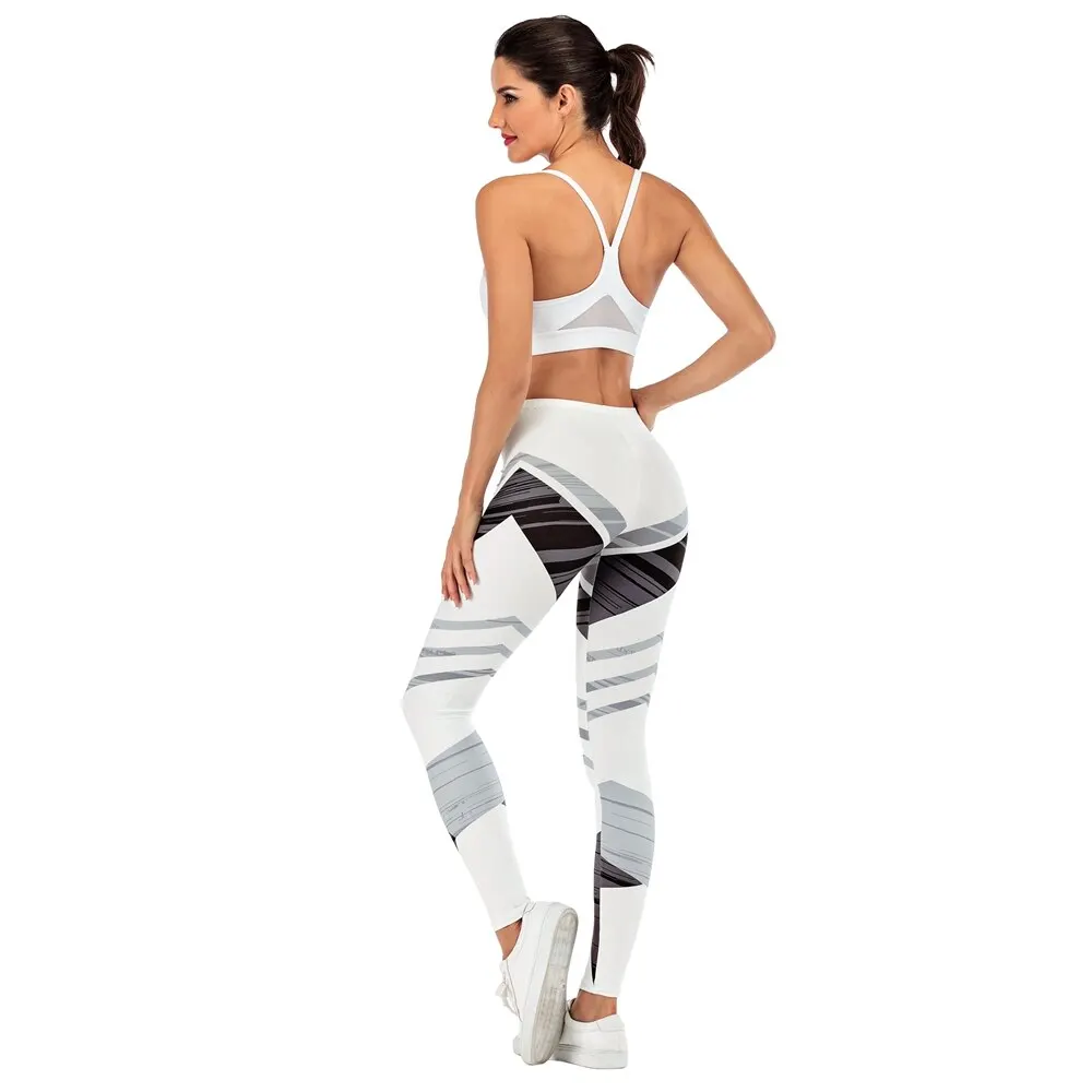 
Super high waisted leggings women active leggings with custom print and breathable fabric in Low price 