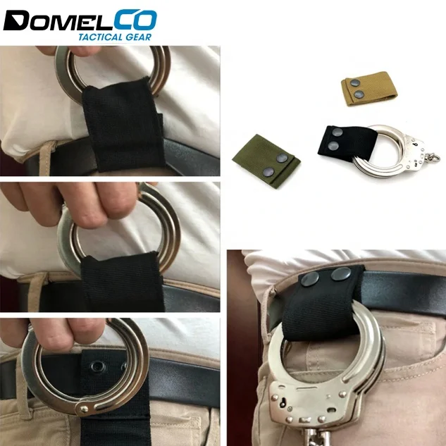 nylon waist hanger for handcuffs
