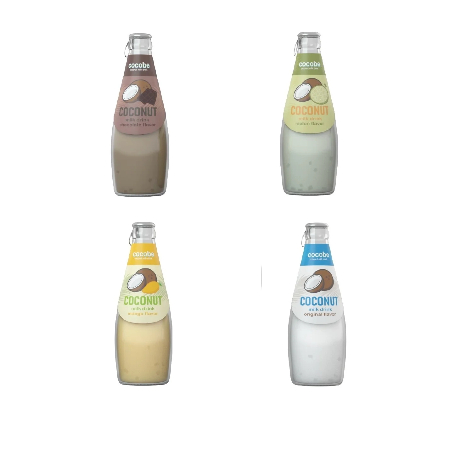 GMP HACCP Certification Normal Feature Bottle Packaging Coconut Milk Drink  Coconut Water Cocobe export from Thailand