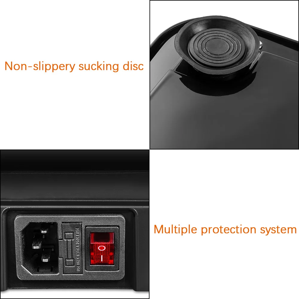 
OneTwoFit Commercial Latest Body Fitness Machine Vibrating Exercise Large Platform Vibration Plate With Handle 