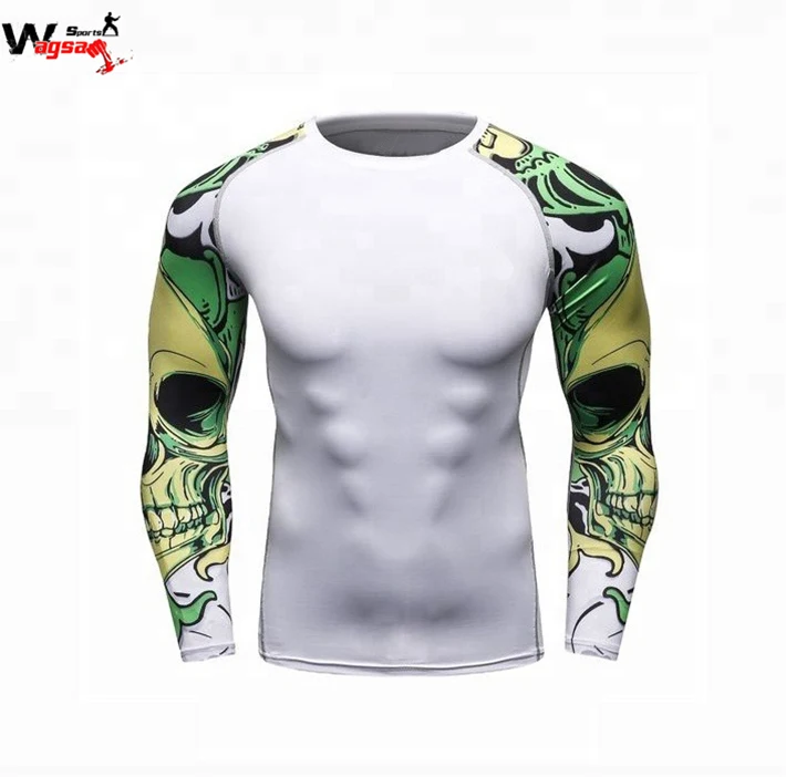 Изготовление на заказ с длинным рукавом спортивная футболка сублимационная печать кофтах капюшоном (Сыпь гвардии