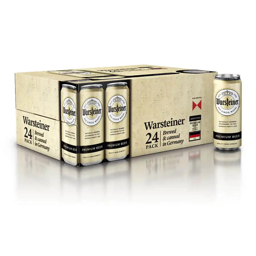 Factory wholesale supplier of Rich Quality 4.8% Warsteiner Beer can and bottled from Top Supplier
