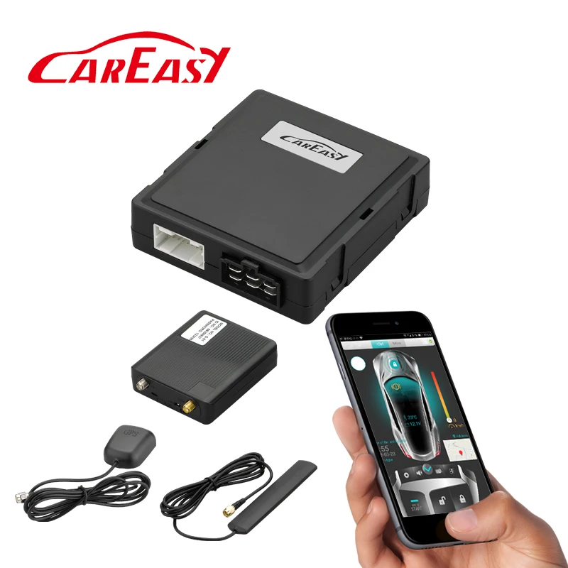 Высококачественная автомобильная система сигнализации GPS/GSM/GPRS с предотвращением ложной сигнализации и дистанционным запуском двигателя с помощью дистанционного управления OEM или приложения для смартфона