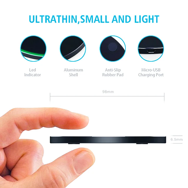 UUTEK GY-68 factory fast qi wireless charging 10w universal wireless charger for mobile phone