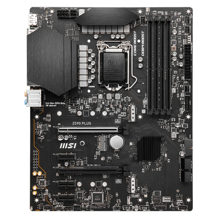 MSI Z590 PRO WIFI игровая материнская плата с технологией intel Chipest Boost для i9-11900K i9-11900KF CPU