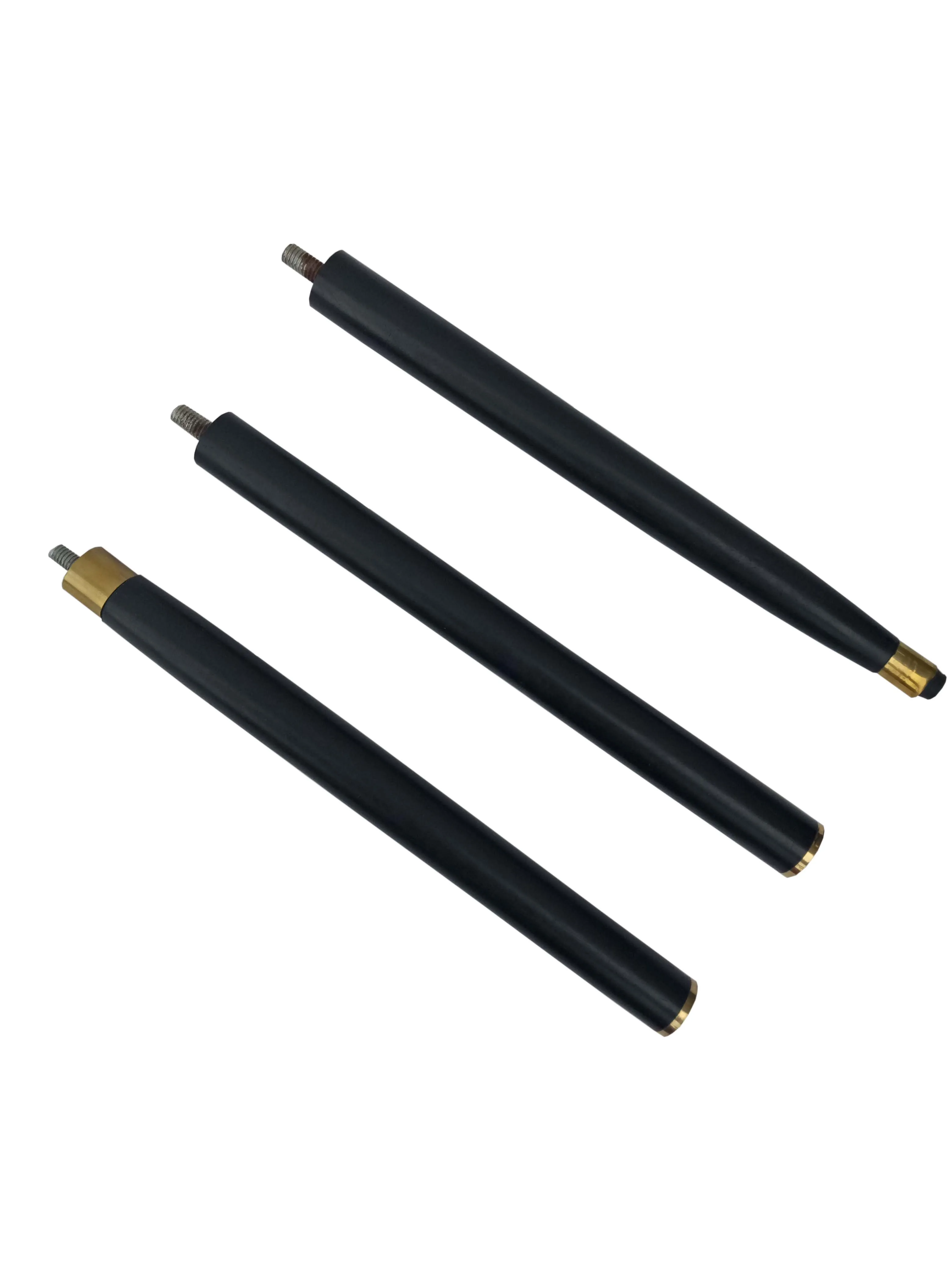 Nautical Vintage look Black Wooden Walking Stick with Round Brass Handle Foldable Wooden Shaft Walking Stick