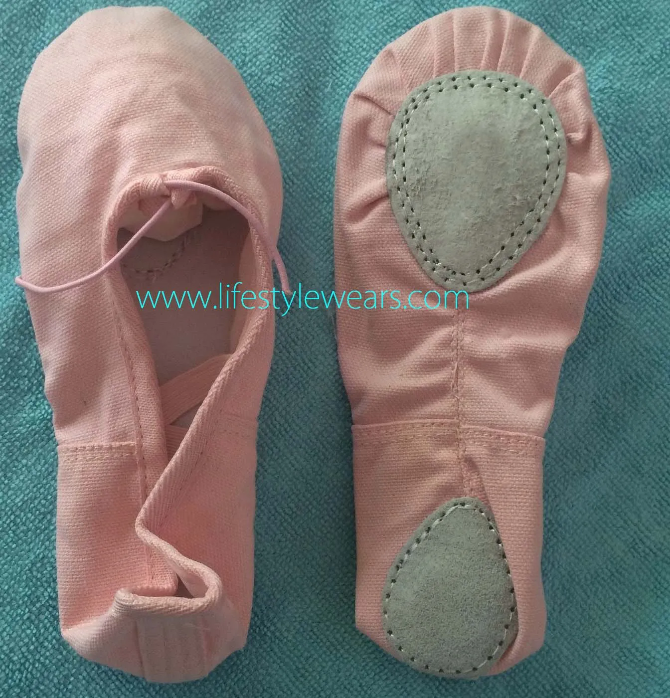 
ballet shoes decorate 