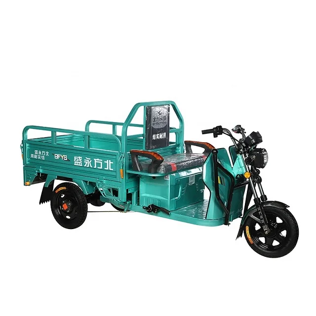 
Insulated food transport electric tricycle cargo with 60V 85Ah lithium battery/ refrigerator to meet cargo tricycle 