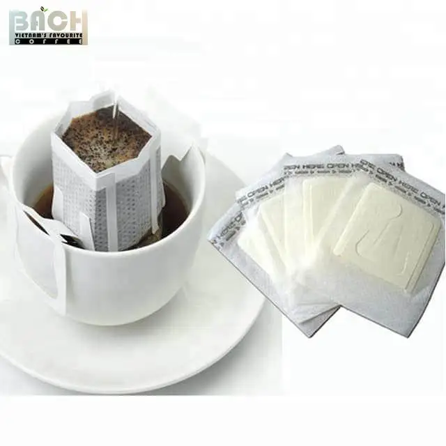 Бахисский Вьетнам-фильтр для Капель кофе-среднее обжарение-10 Упаковок-жареные кофейные зерна арабика-молотый кофе