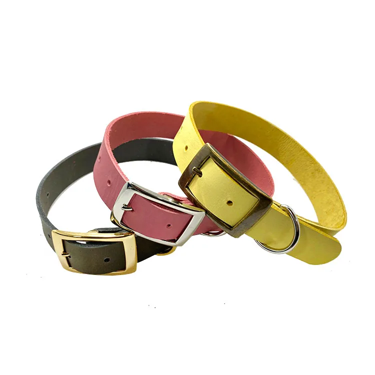 Custom Dog Collar Manufacturer High-Quality Genuine Leather Dog Collar