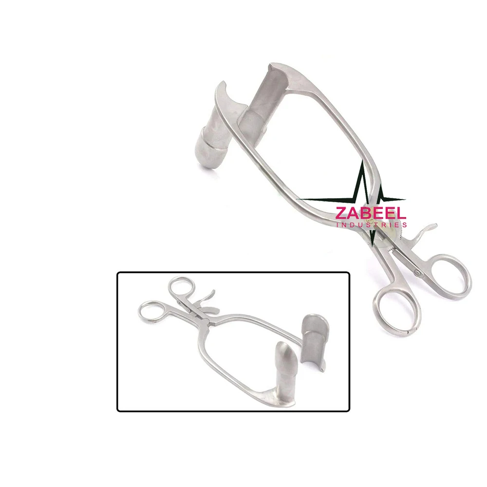 G.S Barr Rectal Anal Retractor 8.5 Stainless Steel Veterinary Instruments By Zabeel Industries