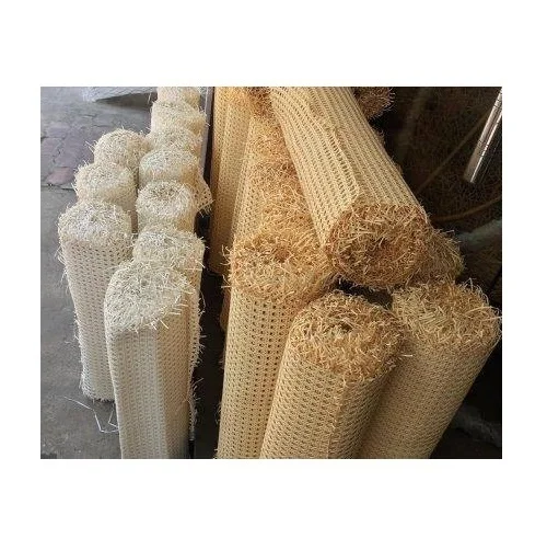 Natural Rattan webbing roll / Mesh Rattan Cane Webbing With High Quality