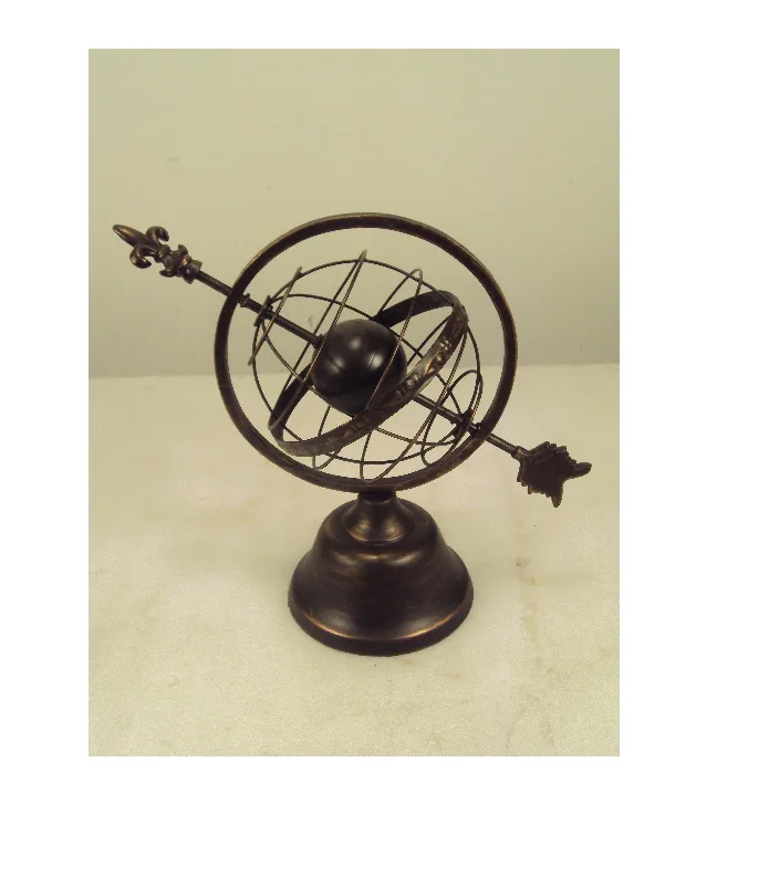  Металлический Глобус