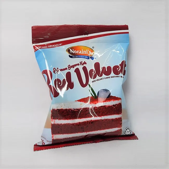 Заводская цена от производителя красная бархатная мука для мгновенного смешивания торта 150 г лучшее сочетание с кремом сыром не добавляется пищевой краситель легко подготовить