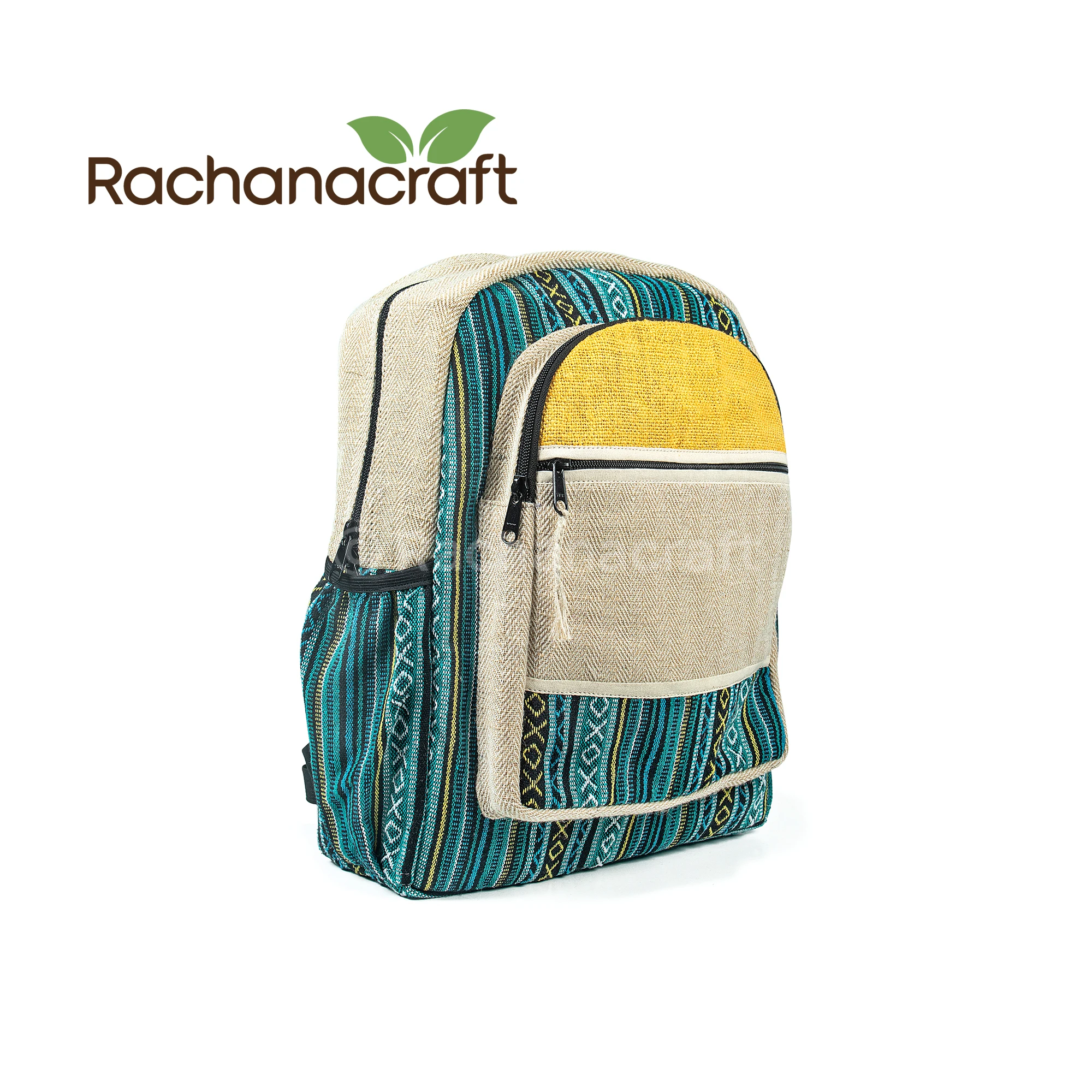 Ecofriendly Regular Size Rachana Backpack, Travel, Hipster Pack Fair Trade from Nepal Made Wholesale Supplies