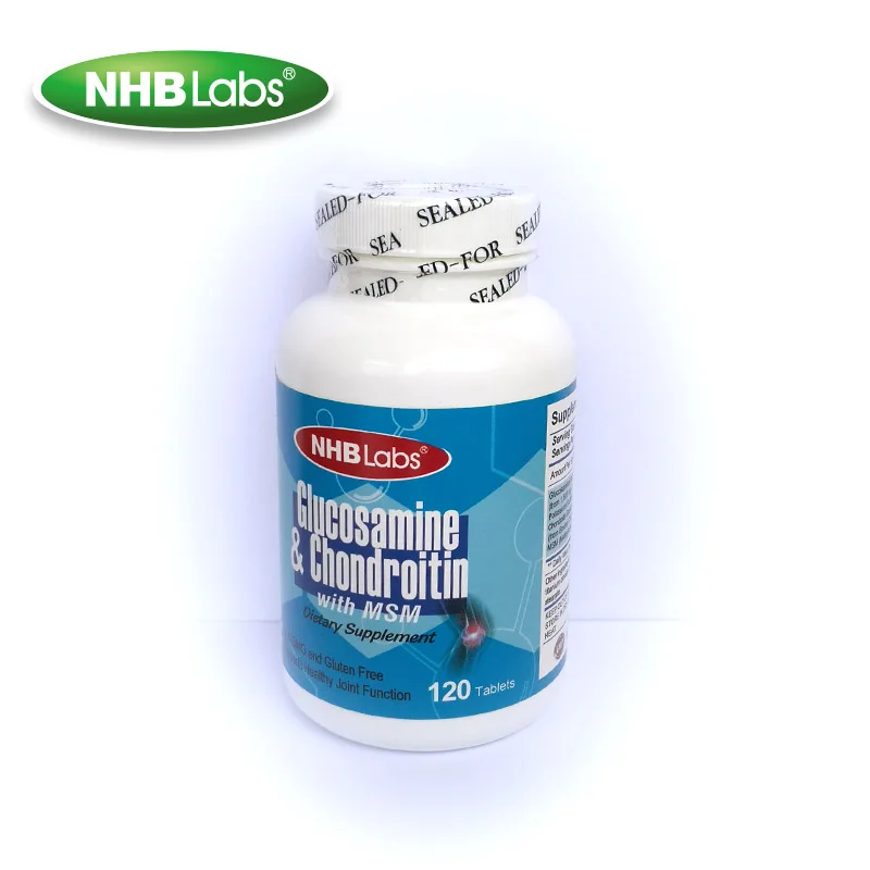 GMP Certified Glucosamine Chondroitin MSM tablets oem private label