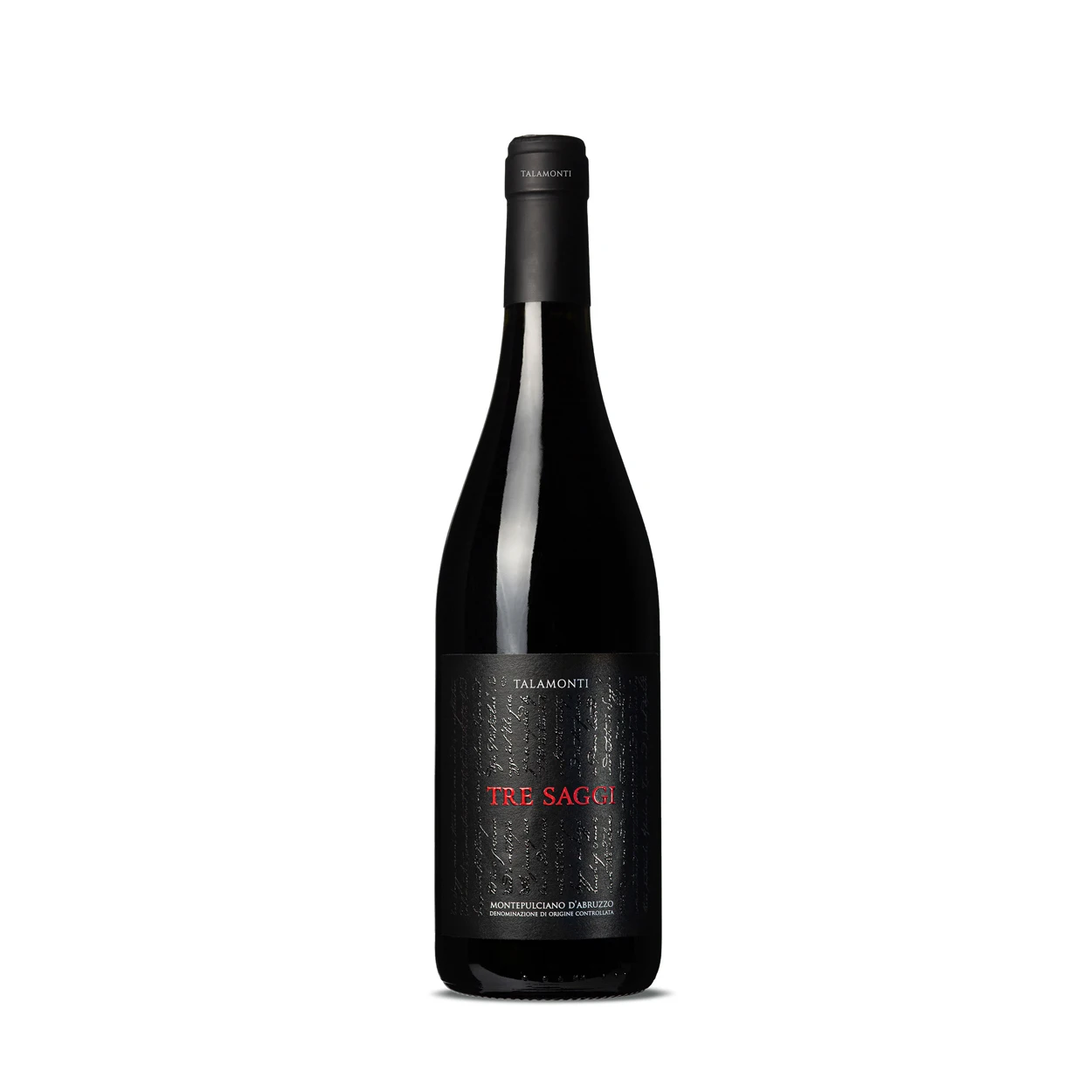Top Quality Italian Red Wine - TALAMONTI TRE SAGGI Montepulciano DOC - 75cl alcoholic beverage