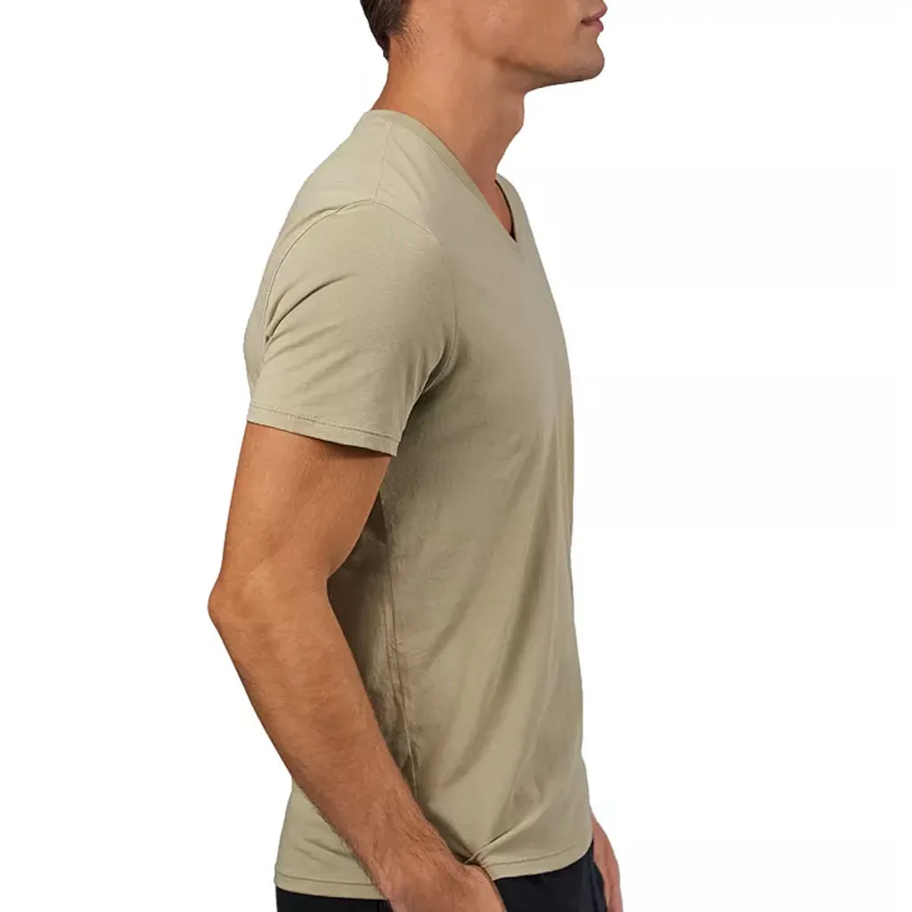  Новинка летнего сезона 100% полотняного плетения из чистого хлопка с v-образным вырезом Топы И Футболки короткими рукавами для мужчин коричневый футболки на заказ