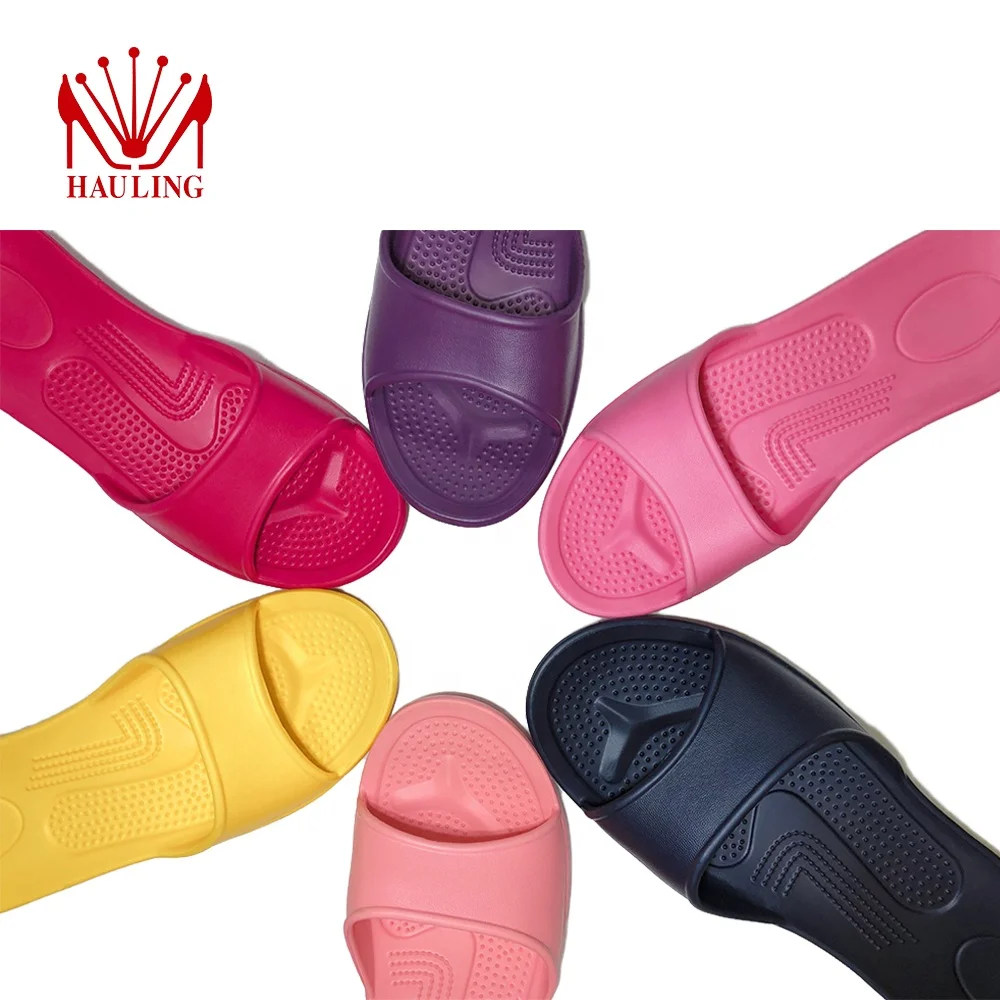 Unisex Bathroom EVA Sandals and Slippers Indoor Gym Foot Massage EVA Sandals Men Comfortable Non-slip Breathable Bath Shoes
