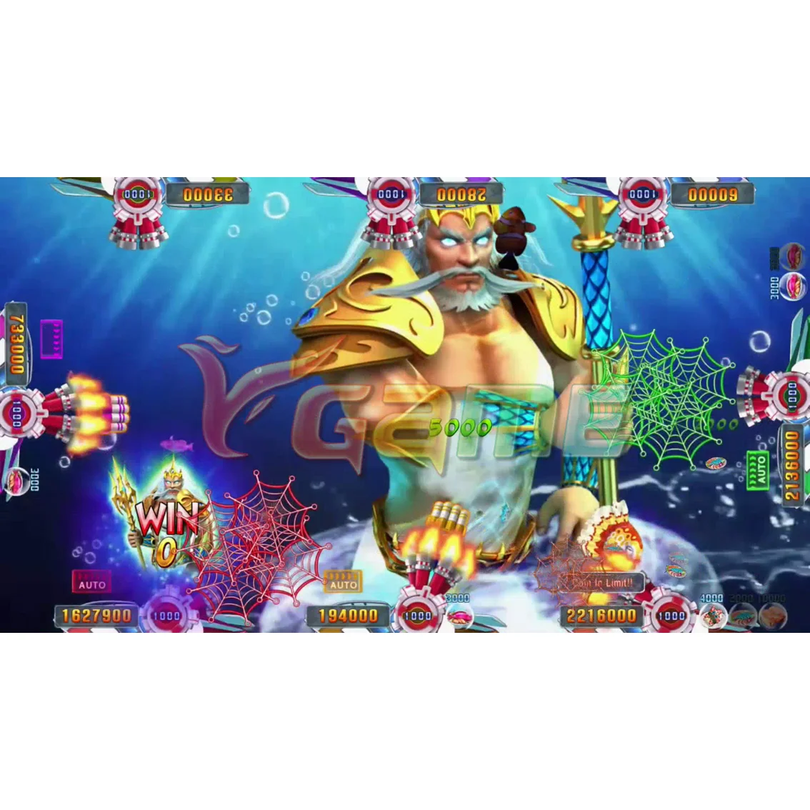 Настольная игра для стрельбы-Ocean Force - Fish игровых автоматов и розыгрышей