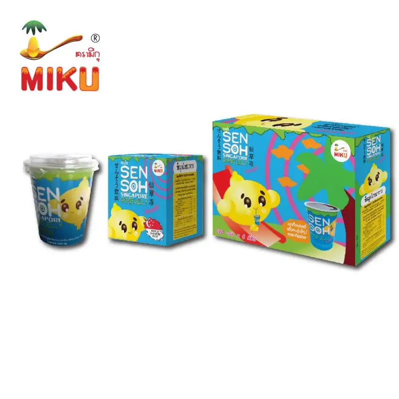 SENSOH здоровая оптовая продажа травяное желе с низким содержанием сахара, Keto пищевое желе