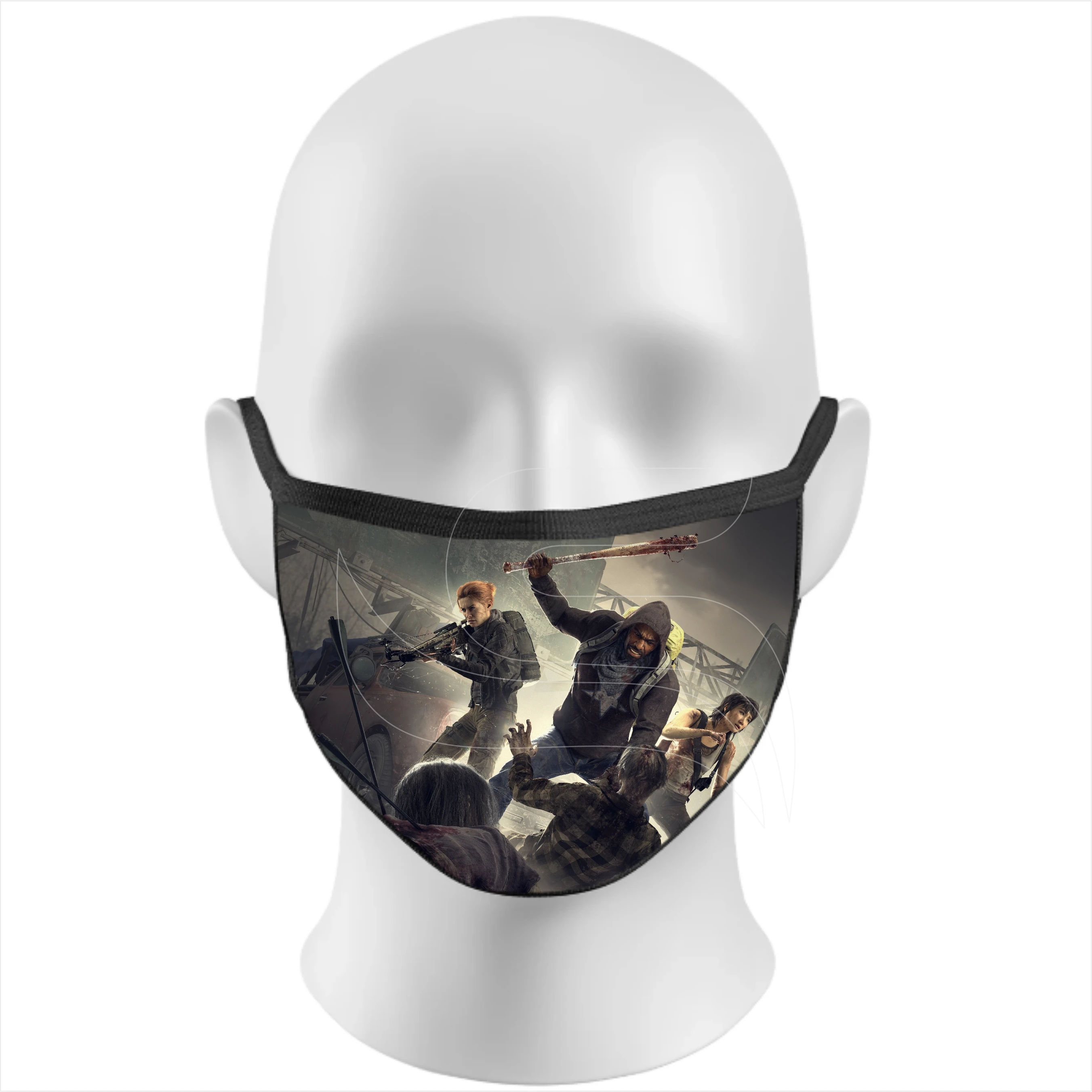 Ходячие мертвецы напечатаны facemask против загрязнения