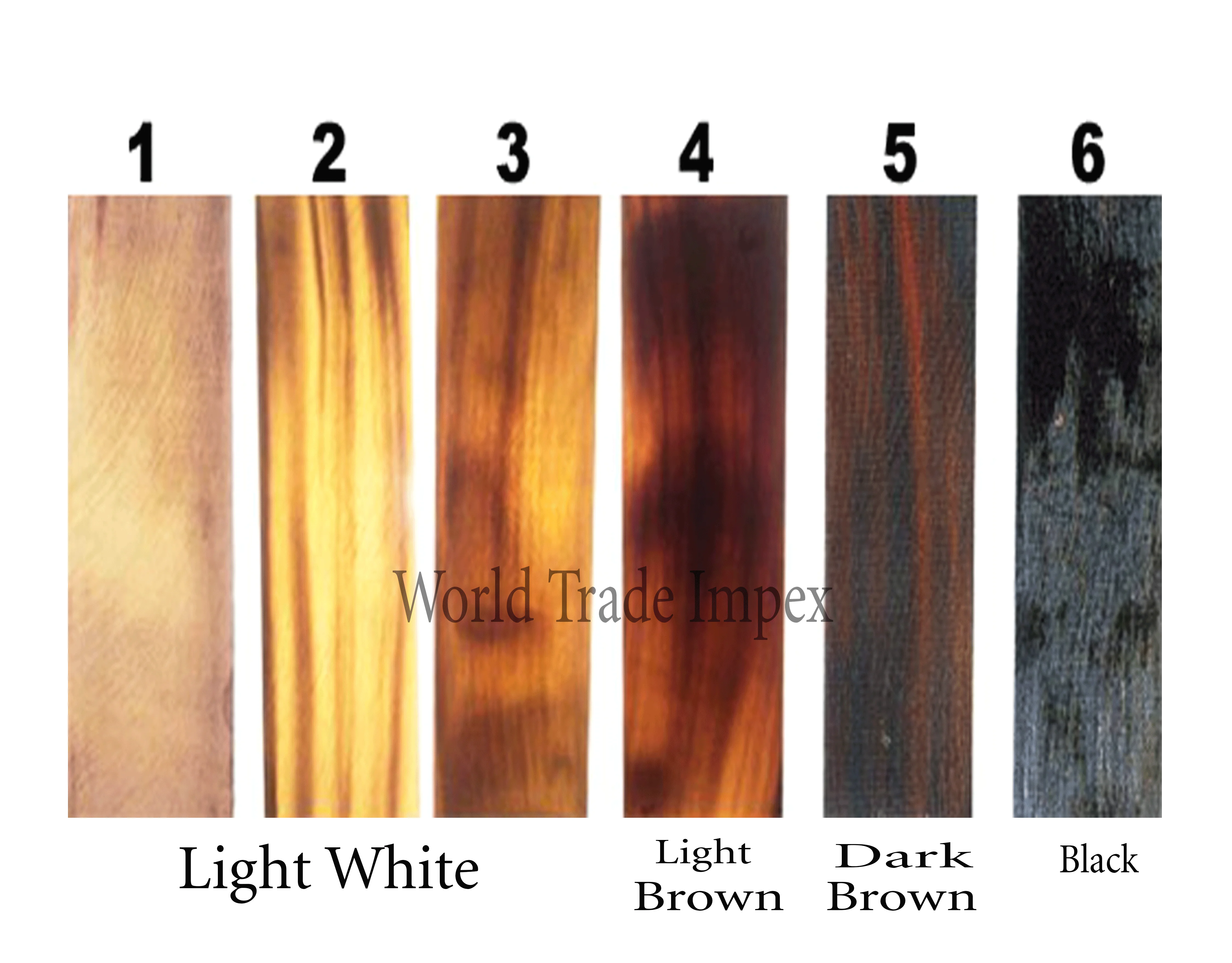 Ox horn plates for making spectacles frame