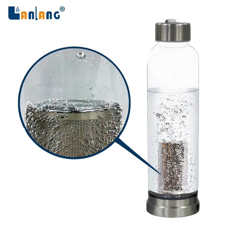 
 CM-AHB13 стеклянная бутылка для обогащения воды водородом  