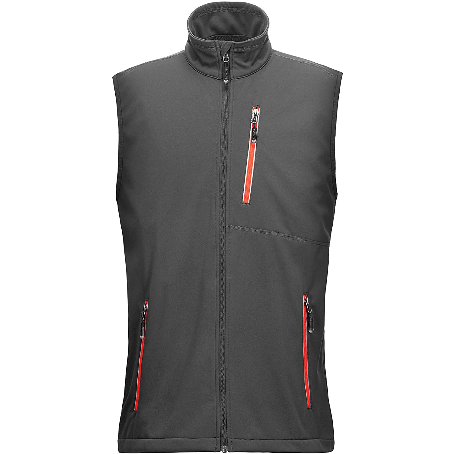 Жилет куртка без рукавов приталенный зимний тянущийся мужской жилет жилет-пуховик