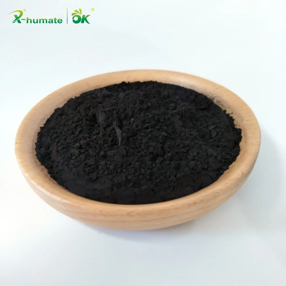 Leonardite Natural Acido Humico Powder 60% Humic Acid Organic fertilizer