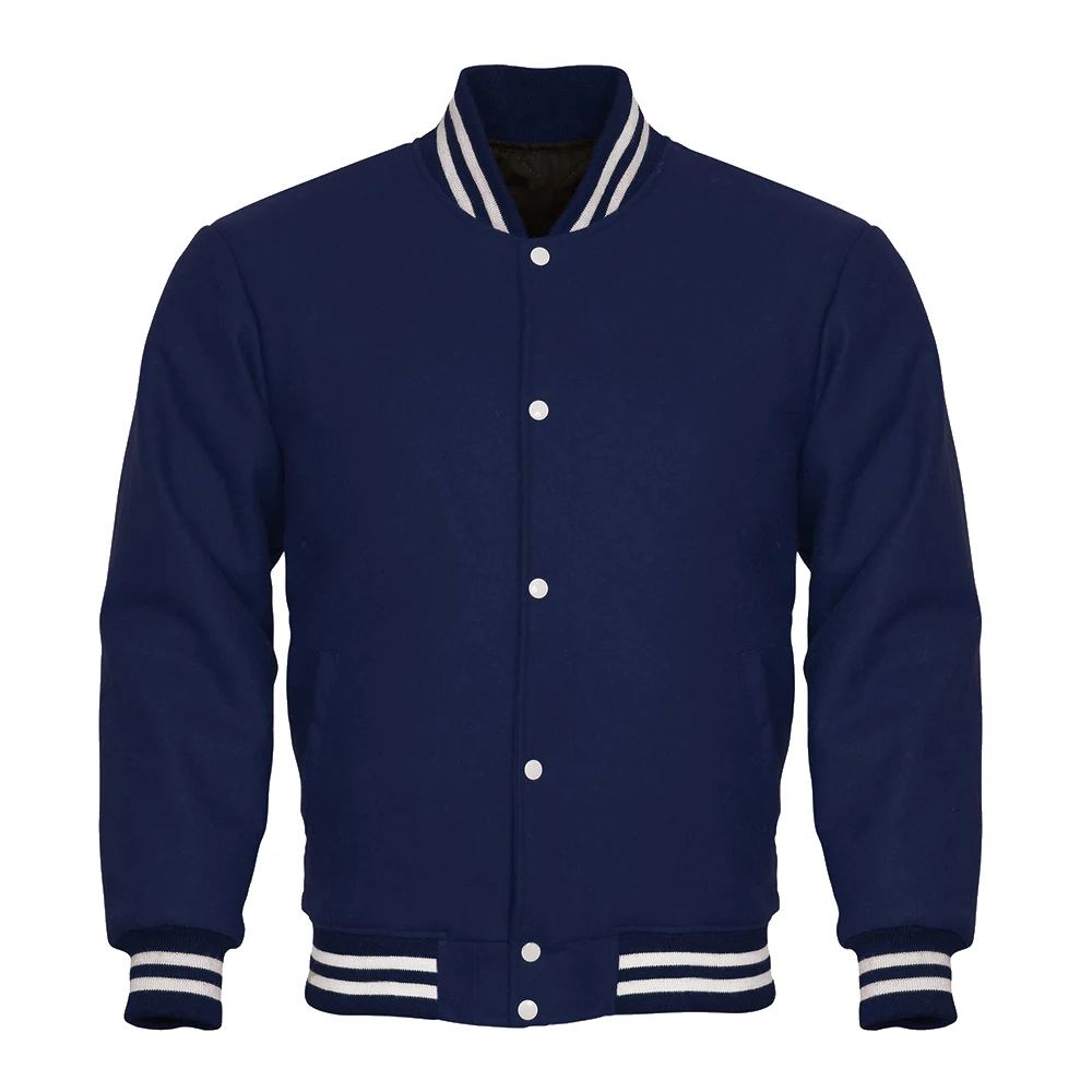 
customize products melton wool mens baseball jacket wholesale bomber jacket regular fit letterman jackets 
