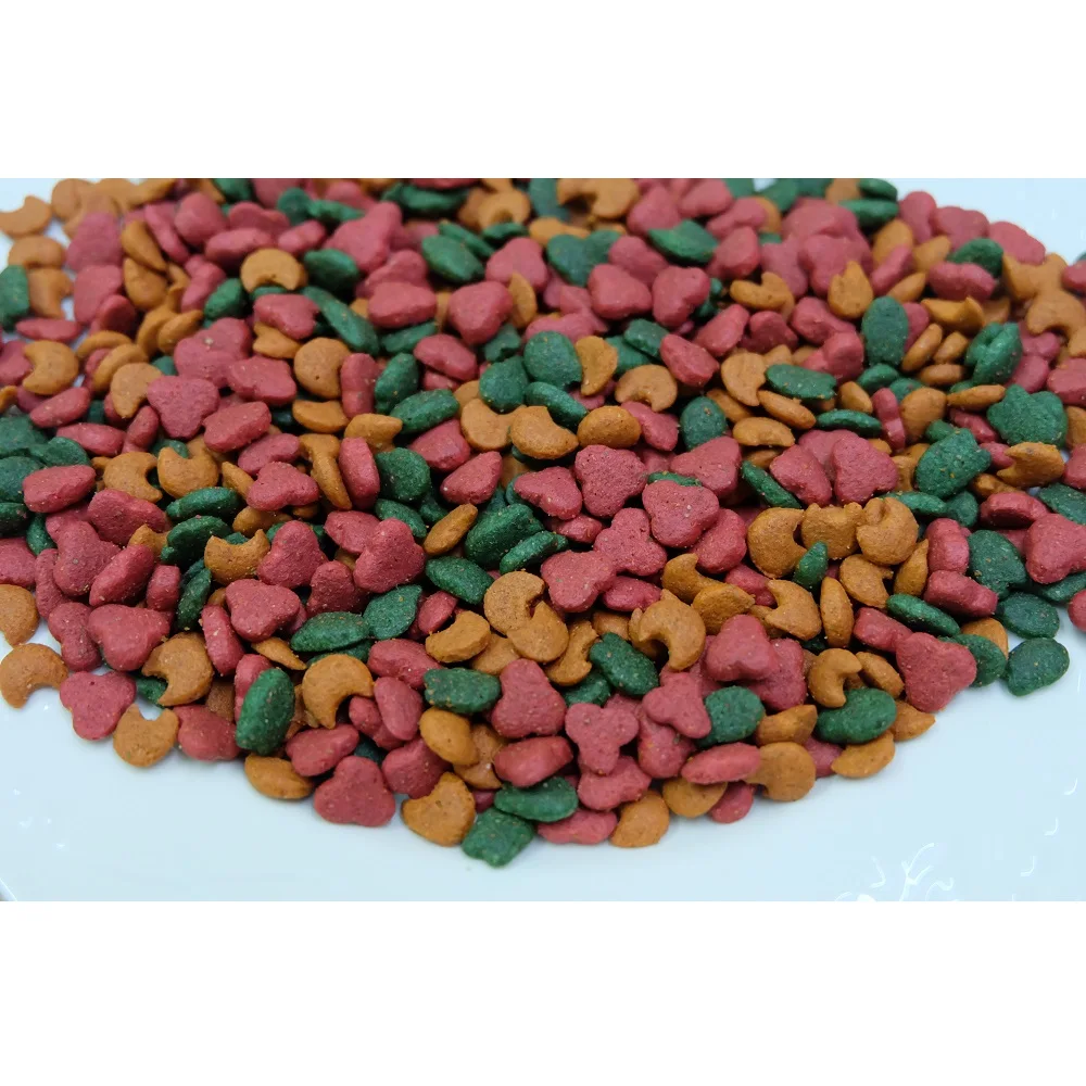 
Seafood Chicken Flavor and Economy mixed 3 colors Dry Cat Food For Strong bones good health Improved eyesight 