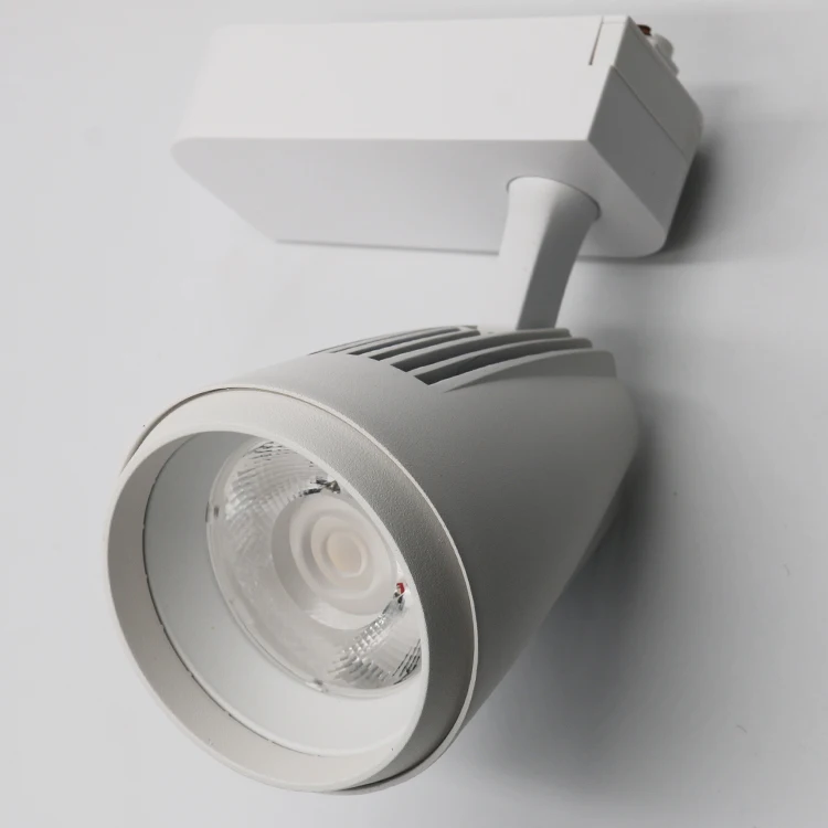 Commercial Lighting Spot Lights Fixture Adjustable Dimmable LED Track Linear Light For Museum