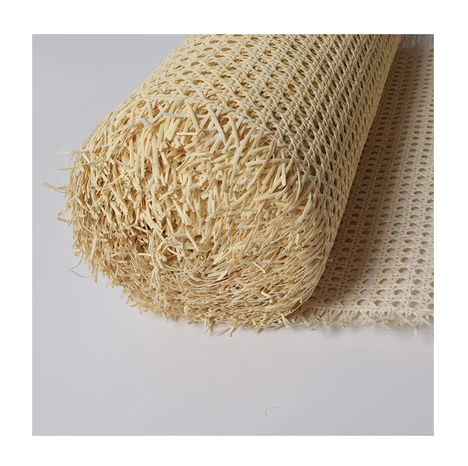 
Wholesale Rattan Webbing Natural Rattan Cane Bleached Webbing Roll Rattan For Furniture 