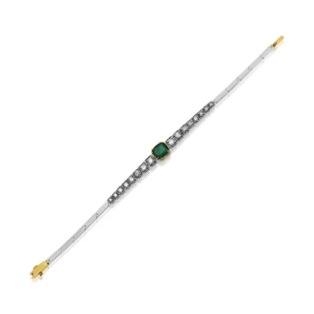 Новый изысканный позолоченный 925 стерлингового серебра натуральный зеленый оникс драгоценный камень браслеты для женщин ювелирные изделия