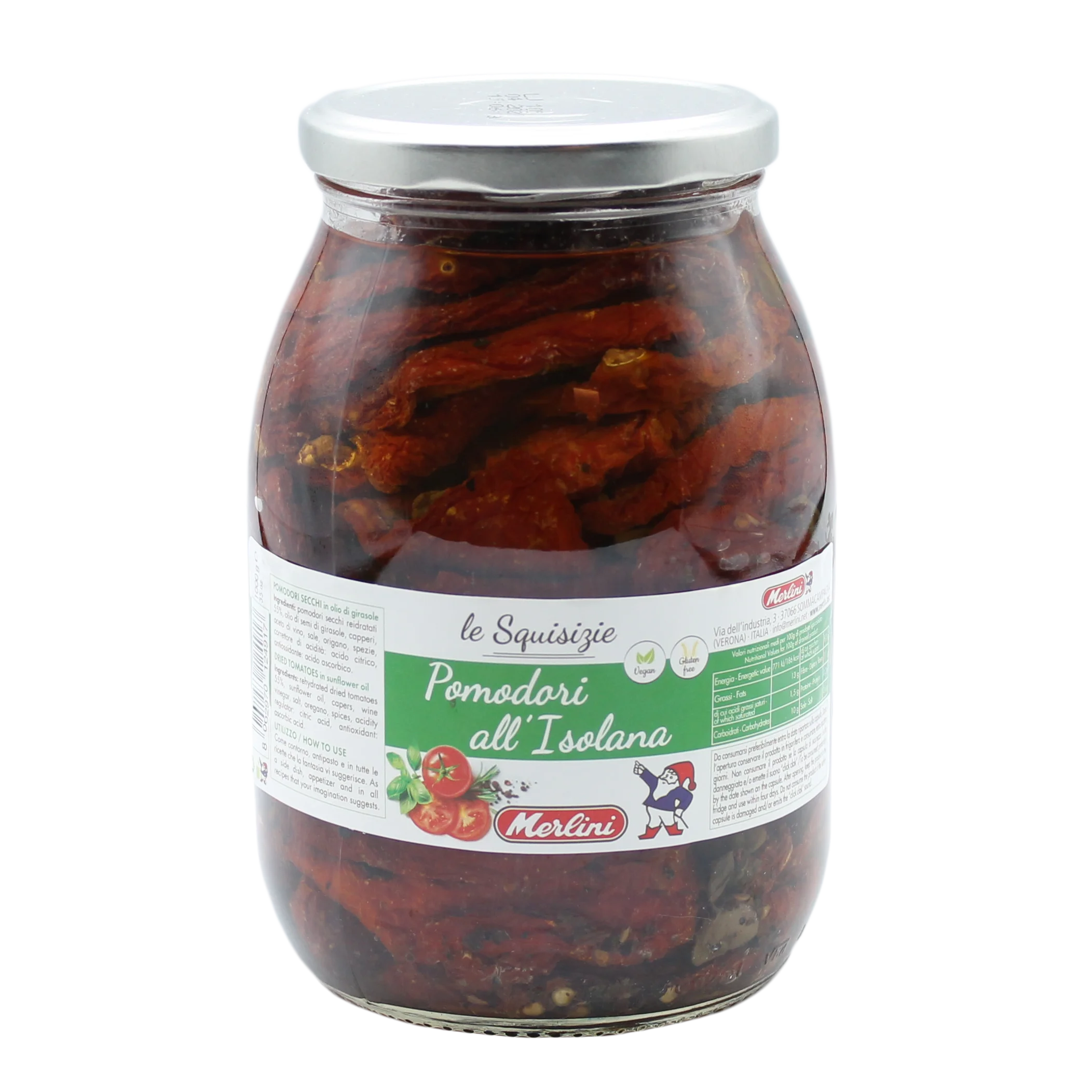 Preserved in Oil Sundried Tomatoes Made in Italy 1000 G Canned Sun Dried Tomatoes Steamed Brc Ifs Sedex Salty 1 Kg