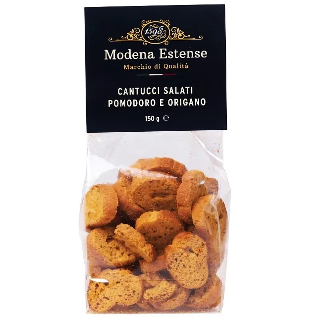 Italian savory Cantucci with tomatoe and oregano 150g
