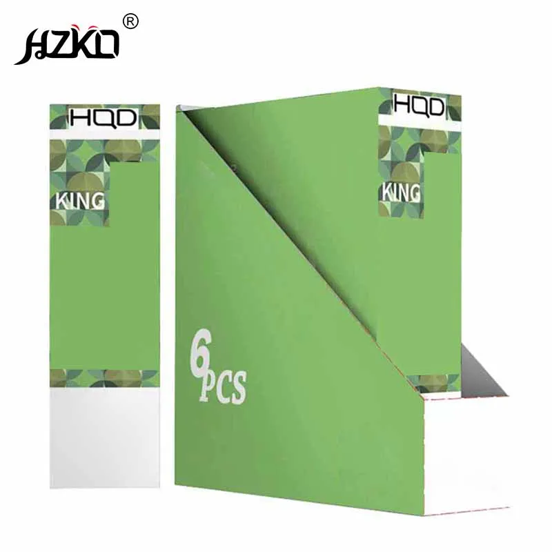 Лидер продаж, оптовая цена, оригинальный HQD KING, 10 различных цветов, 2000F, в наличии, быстрая доставка