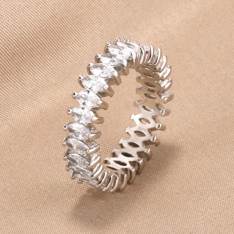 Ювелирные изделия из твердого золота с муассанитом 10 к 14 18 К 24