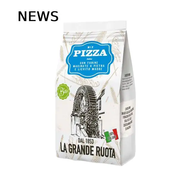 100% made in Italy stone ground flour mill and sourdough  800g organic mix for pizza ready for use