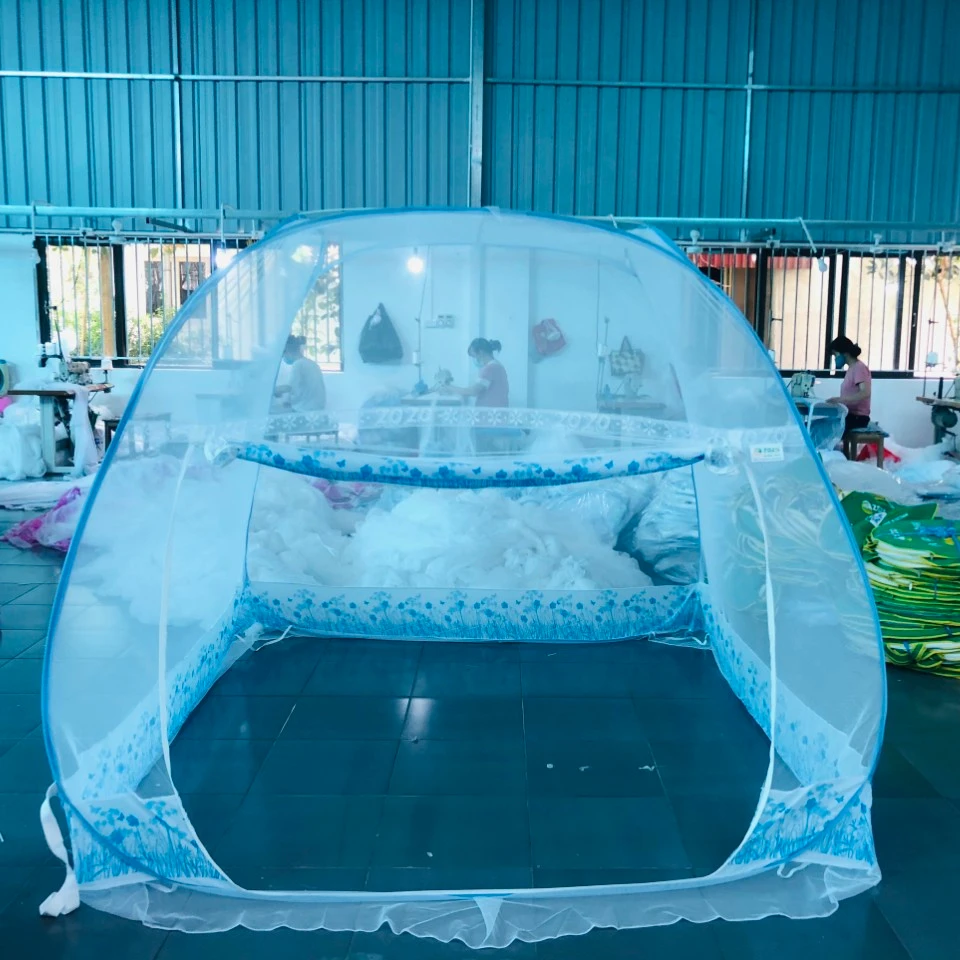 Of self-expanding mosquito nets, smart and convenient wholesale, mosquito nets made in Vietnam