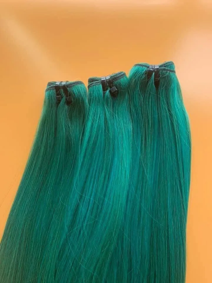 Бесплатный образец роскошные качественные вьетнамские необработанные натуральные волосы для наращивания