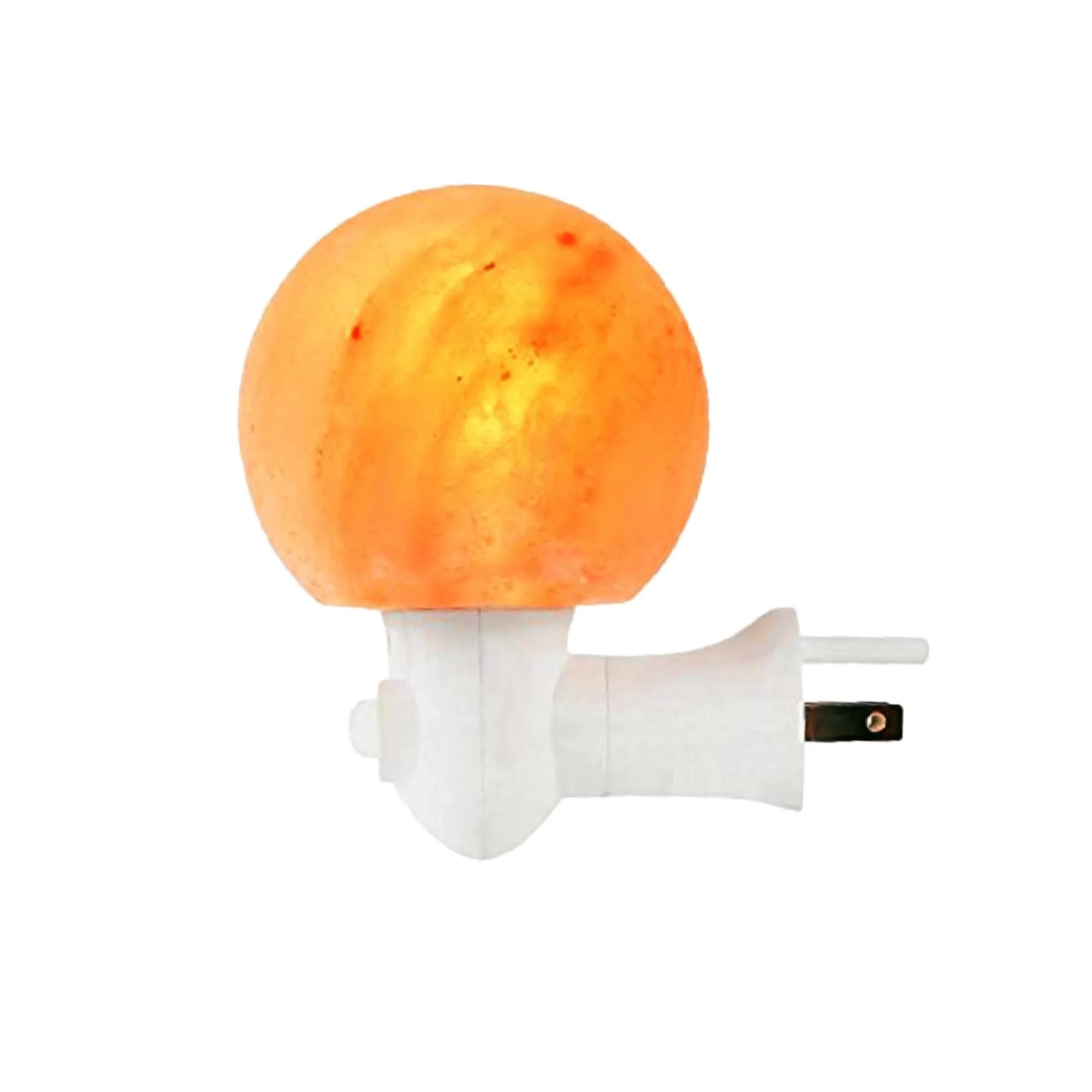Настенный светильник ручной работы в форме сферы с плагином миниатюрный ночник из гималайской соли настенная лампа или круглой формы