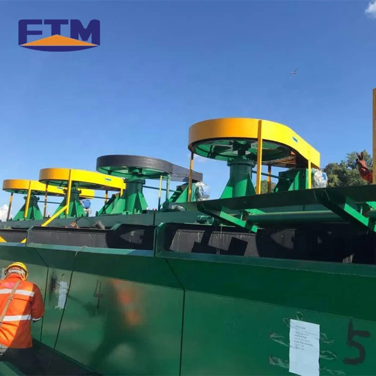 ore benefication equipment froth flotation machine