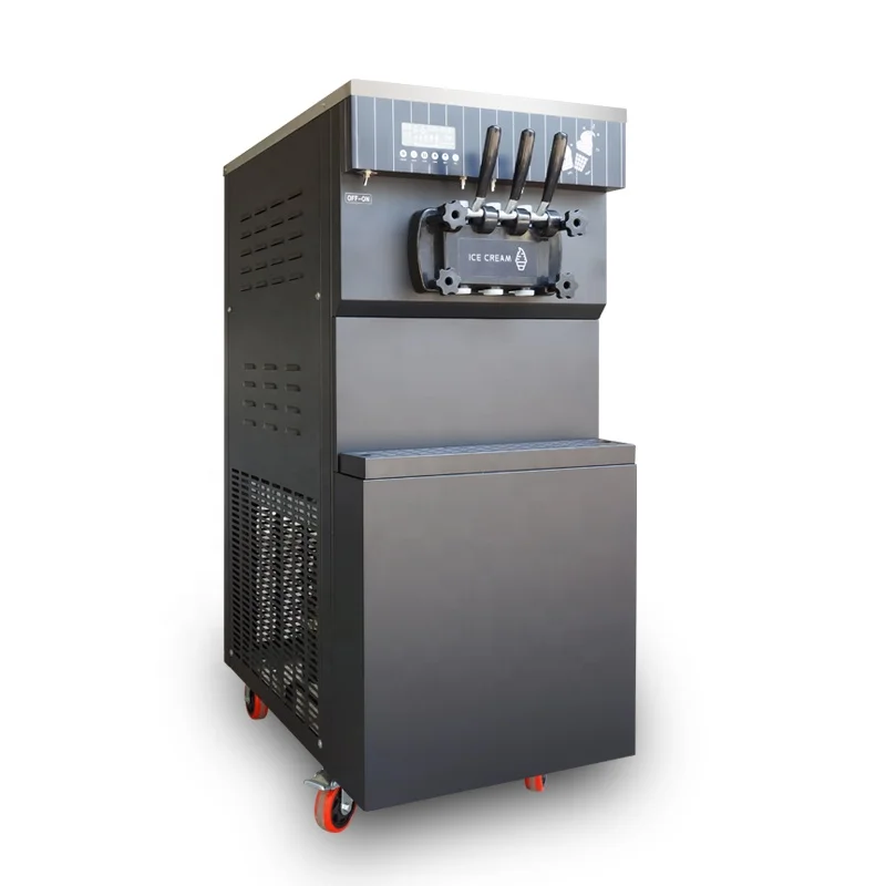 25L/H stand/ table top ice cream machine Soft ice cream making machines with good quality