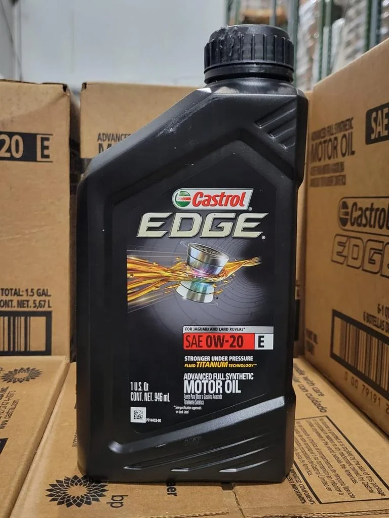 Genuine Quality Cast EDGE 0W-20 Full Synthetic Motor Oil 1 Quart 6 Pack