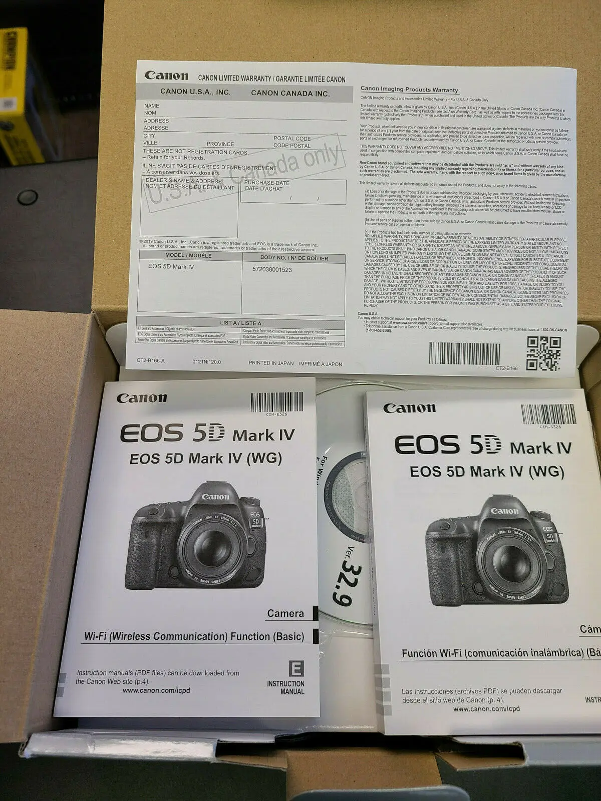 
Super September stock C@non E-O-S 5D Mark IV DSLR Camera & 24-105mm f/4L II USM Lens+ 64GB Pro Video Kit 